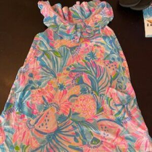 Lilly Pulitzer Girls Mini Alessa Dress, Size Small